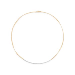 Marrakech collana in oro giallo 18 carati con inserto di diamanti