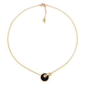 Collana Giove onice e diamanti