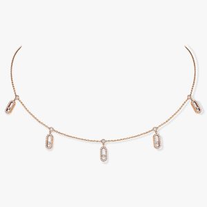 Chocker Move uno Pampille pavé