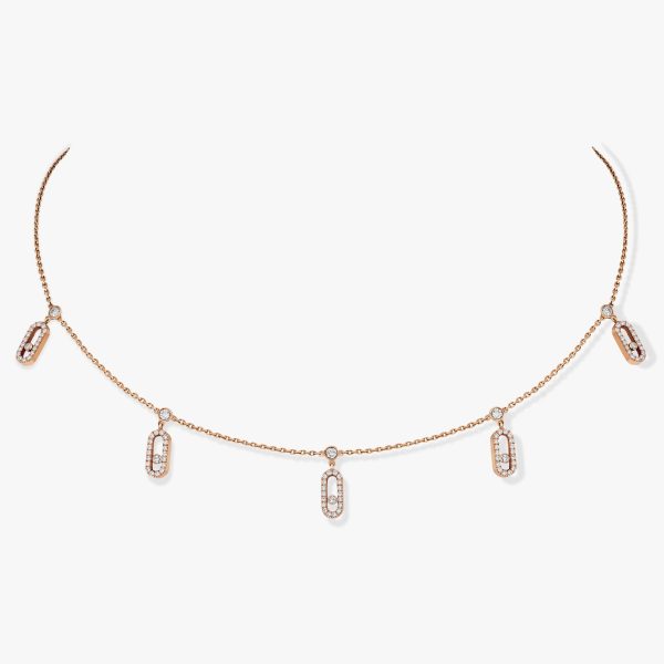 Chocker Move uno Pampille pavé