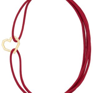 Mini corazon bracciale corda