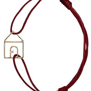 Casita brillante bracciale corda