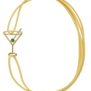 Martini esmeralda bracciale corda