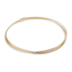 Masai Collier a due fili con diamanti