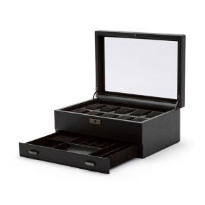 Scatola per orologi Axis da 10 pezzi con cassetto