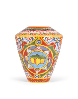Vaso ad anfora in porcellana - grande