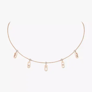 Collana girocollo con nappe Move Uno