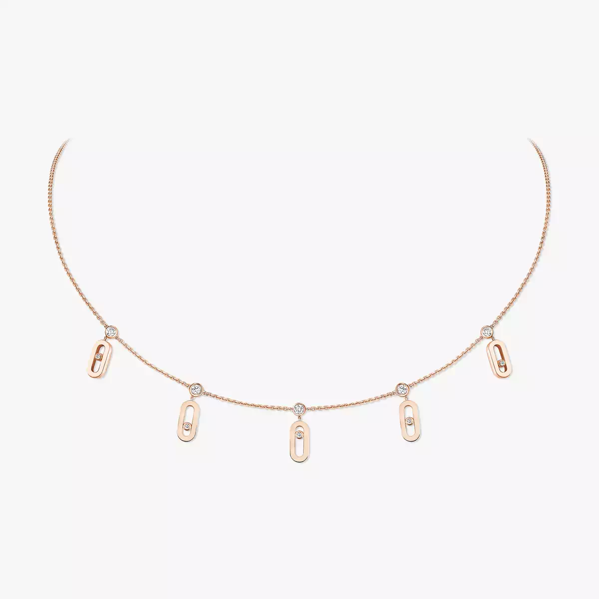 Collana girocollo con nappe Move Uno